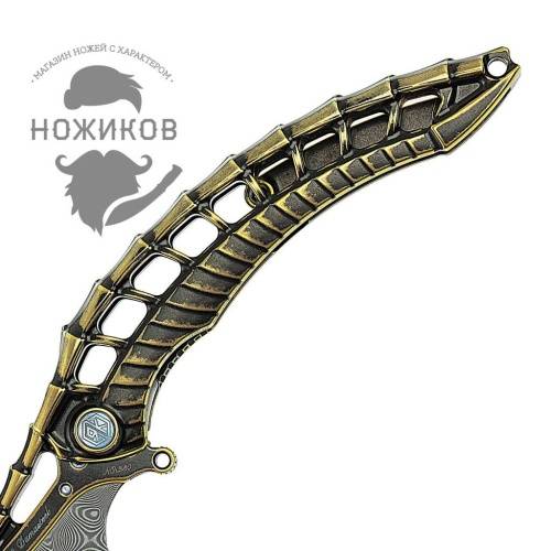 365 Rike knife Alien Gold фото 17