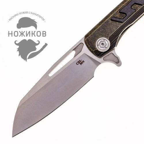 365 ch outdoor knife CH Butcher Bronze фото 5