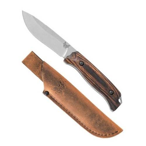 236 Benchmade Saddle Mountain Skinner Hunt Wood 15001-2 фото 6