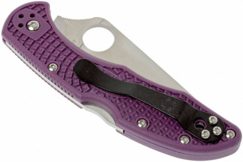 Складной нож Spyderco Delica 4 Flat Ground - 11FPPR фото 4 Складной нож Spyderco Delica 4 Flat Ground - 11FPPR фото 4