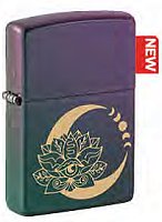 Зажигалка ZIPPO Lotus Moon с покрытием Iridescent