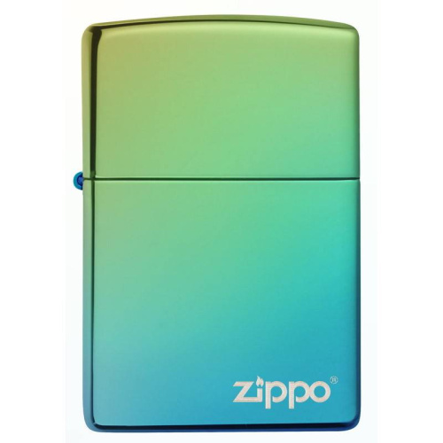 499 ZIPPO ЗажигалкаLogo Classic с покрытием High Polish Teal фото 2 499 ZIPPO ЗажигалкаLogo Classic с покрытием High Polish Teal фото 2