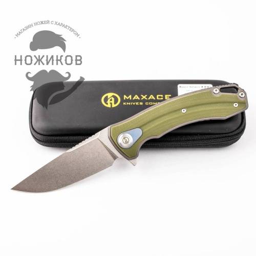 5891 Maxace Knife Maxace Balance 2019 Green фото 7