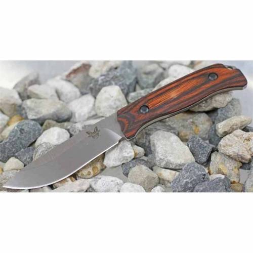 236 Benchmade Saddle Mountain Skinner Hunt Wood 15001-2 фото 3