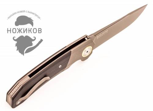 5891 Maxace Knife Maxace Goliath Black Steel фото 9