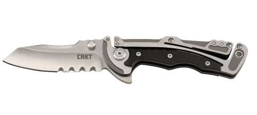 5891 CRKT Graphite™ WITH VEFF FLAT TOP SERRATIONS® фото 9