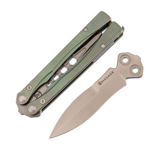 78 Maxace Knife Нож-со сменным лезвием Loran Green фото 7